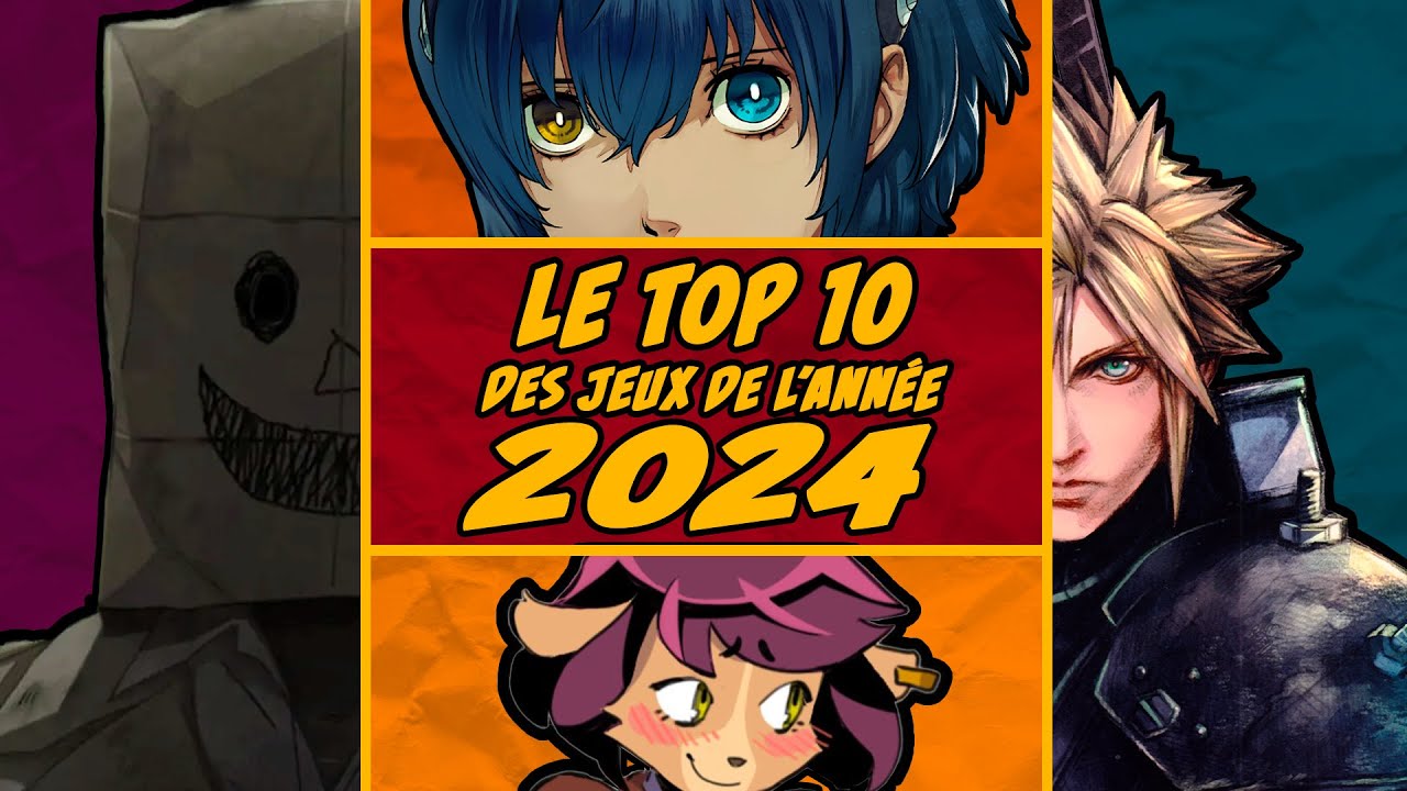 LE TOP 10 ULTIME des Jeux de l'Ann&eacute;e 2024 !