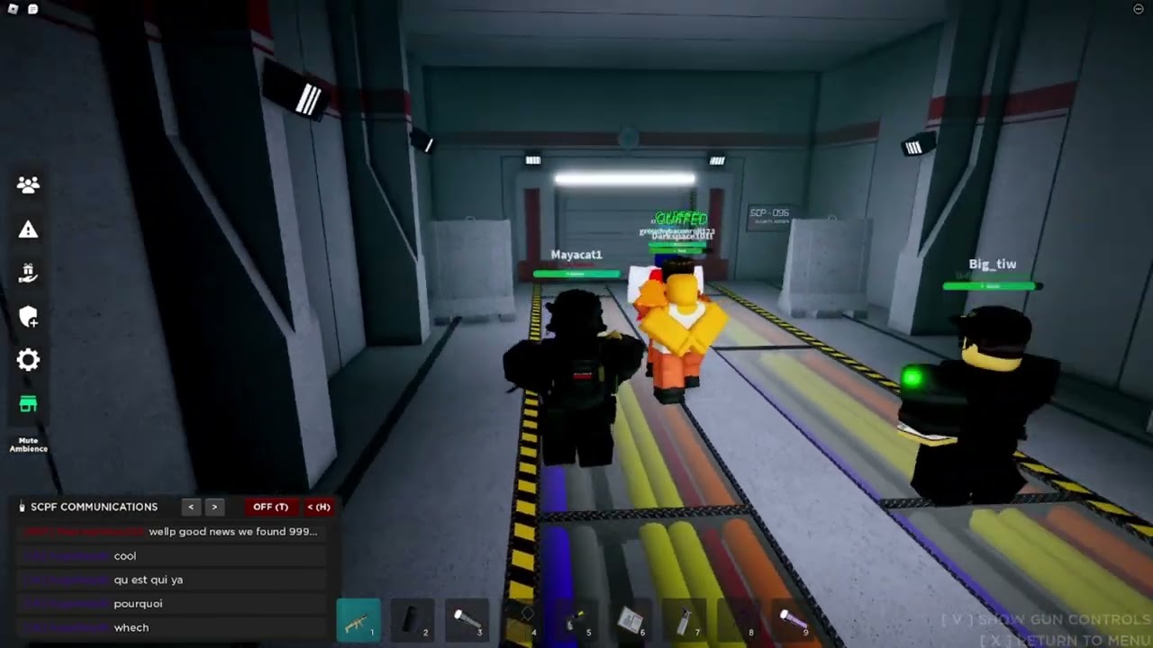 RRT gameplay (SCP: Site Roleplay)
