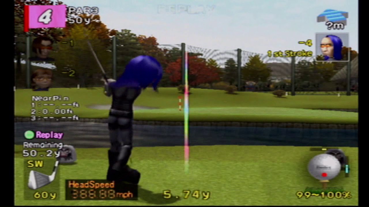 Hot Shots Golf 3 Hole In One - Blue Hole 4