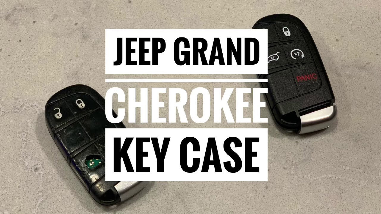 How to Change a Broken Jeep Grand Cherokee WK2 Key Fob Case