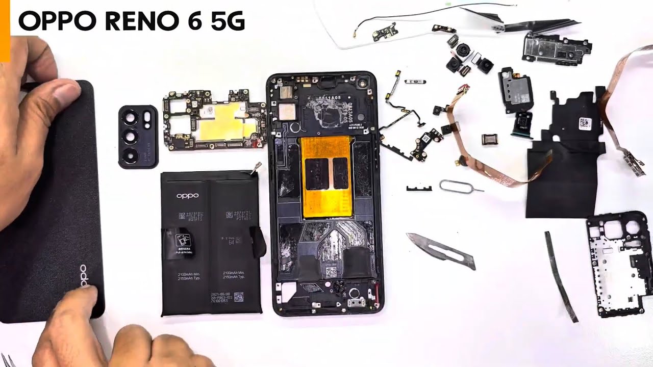 OPPO RENO 6 5G TEARDOWN‼️, BONGKAR OPPO RENO 6 5G