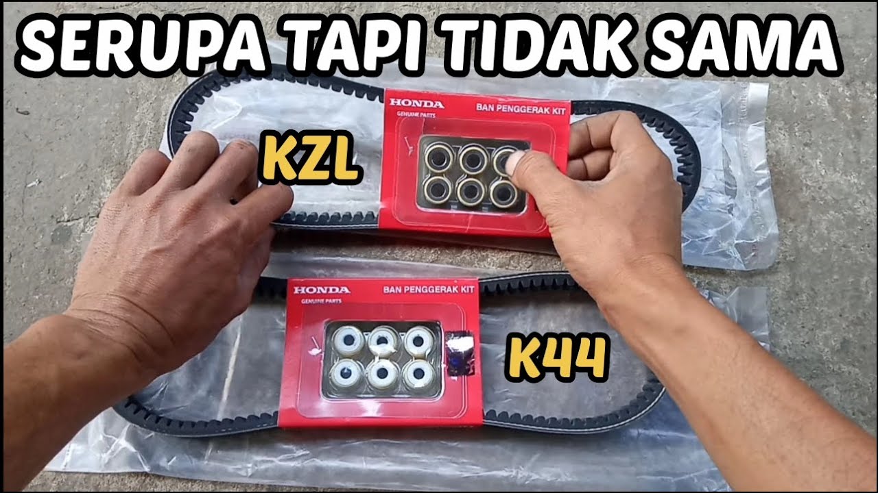 Perbedaan vbelt motor beat fi stater kasar dan halus
