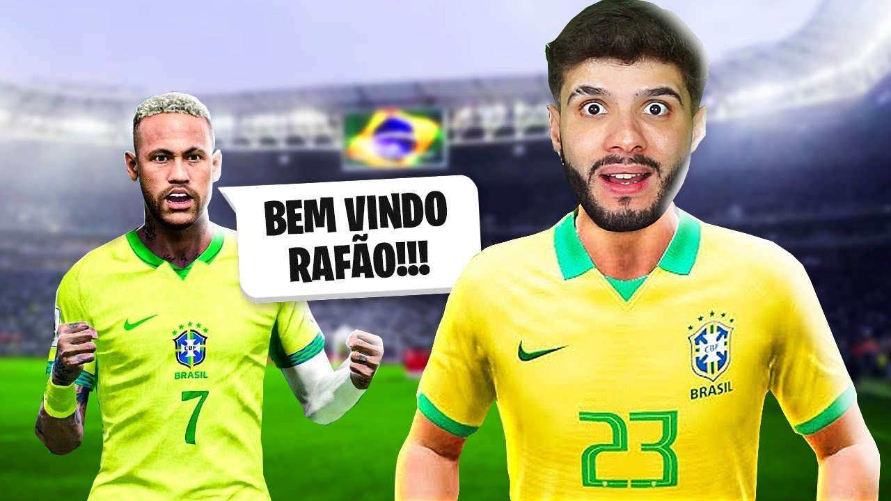 FUI CONVOCADO PRA SELE&Ccedil;&Atilde;O BRASILEIRA NO RUMO AO ESTRELATO DO PES 2025!