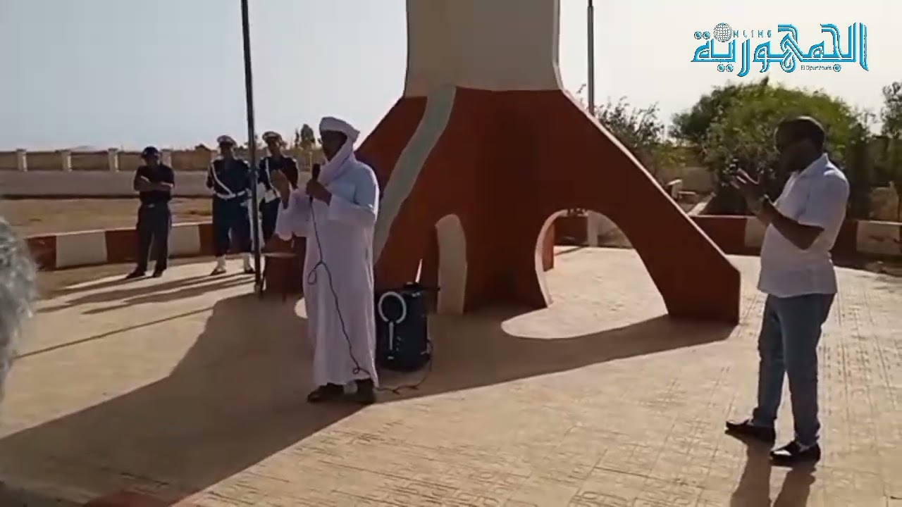 احياء يوم المجاهد بمقبرة الشهداء بالابيض سيدي الشيخ