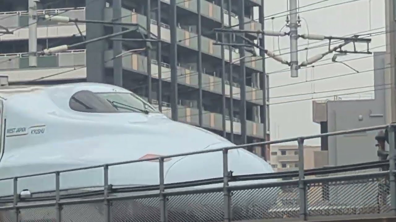 【山陽新幹線】N700系(S16)858A こだま858号新大阪行き 博多駅発車(2026.03.02 14:55)