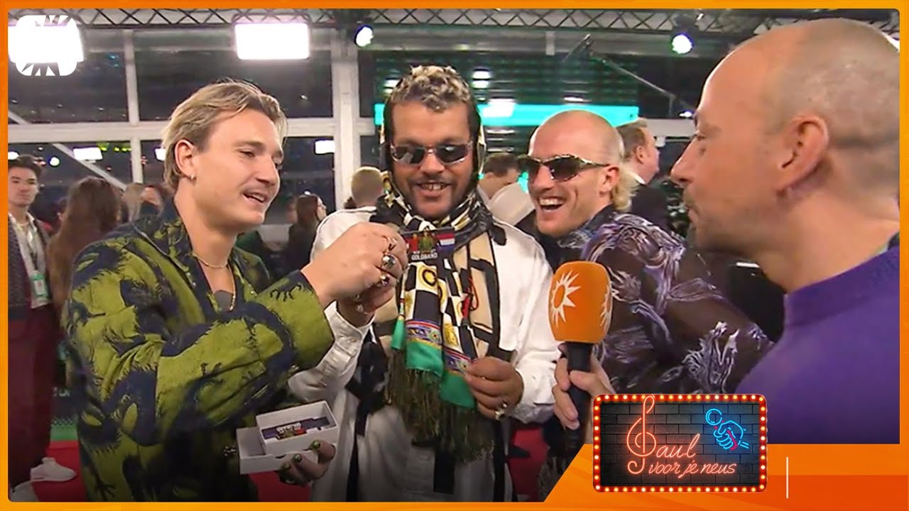 Paul voor je neus: Europa maakt kennis met Goldband tijdens de MTV EMA's