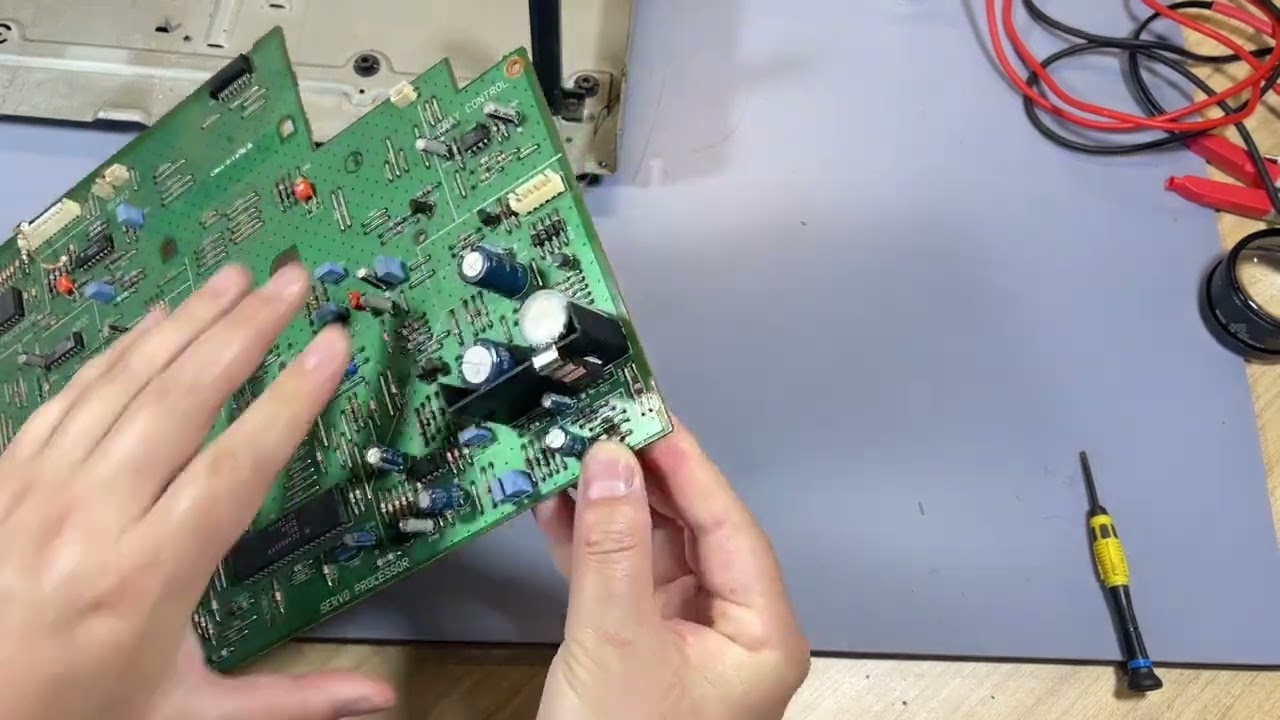 飞利浦 Philips CD931 CD机故障维修，展示。。