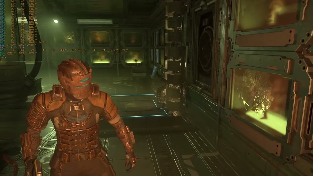 Dead Space Remake 2023 Find a Shock Pad RTX 3080ti core i7 10700F 2K 2560*1440 DLSS ON