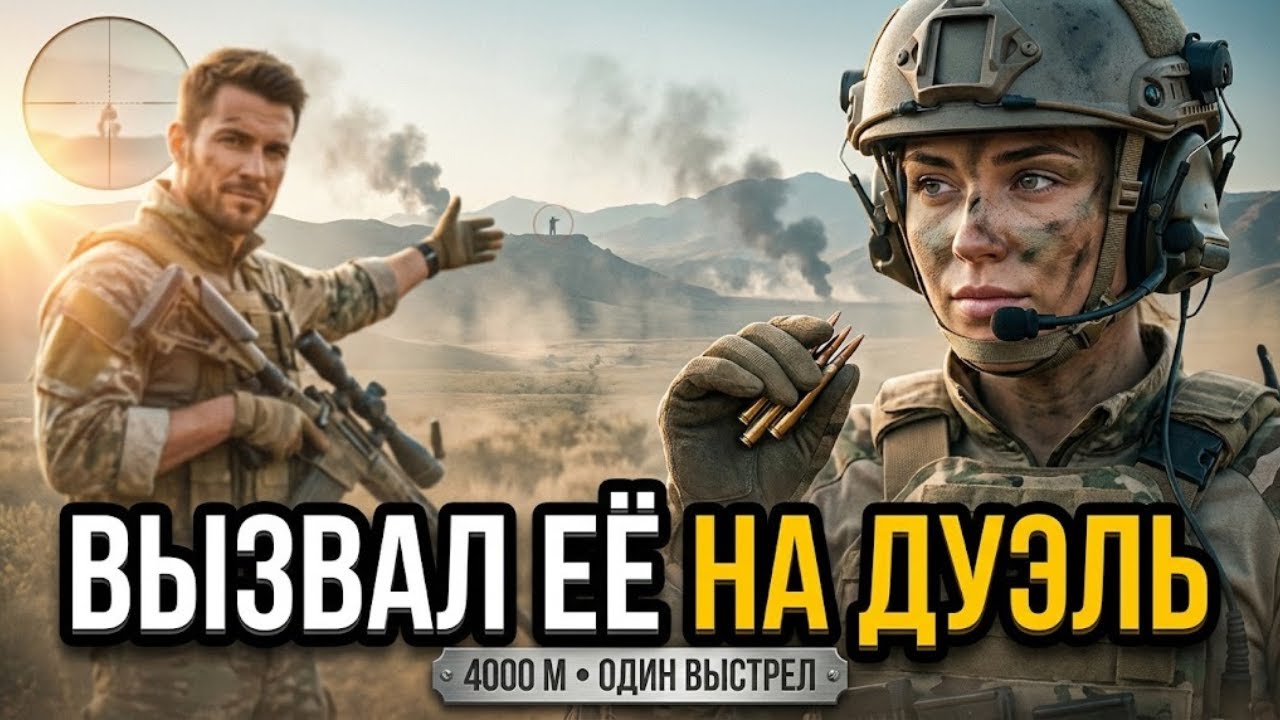 «Собирала гильзы… пока ее не вызвали на выстрел с 4000 метров!»