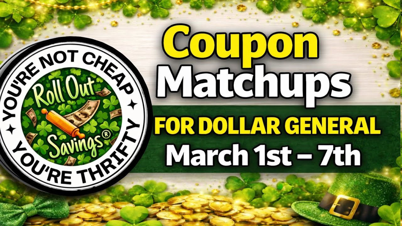 Coupon Matchups for DG 3/1