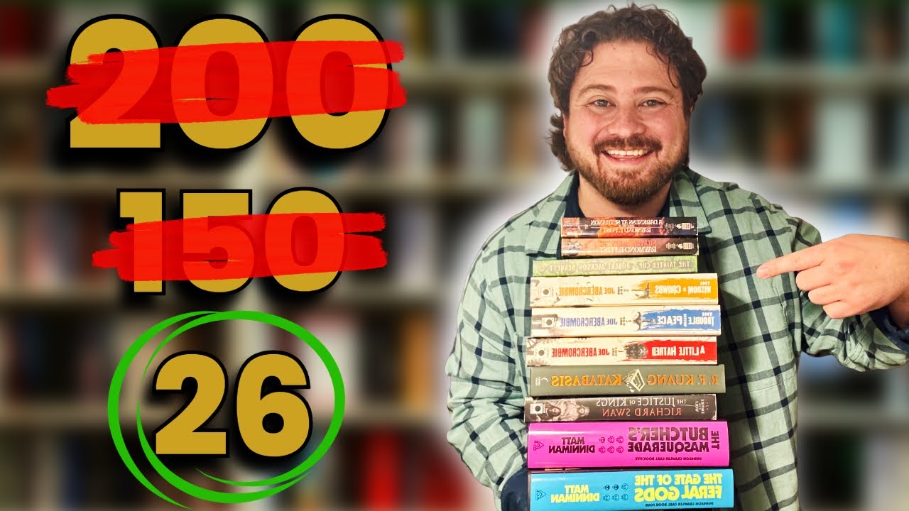 I'm Reading 26 Books in 2026 (Not 200) | My Realistic TBR