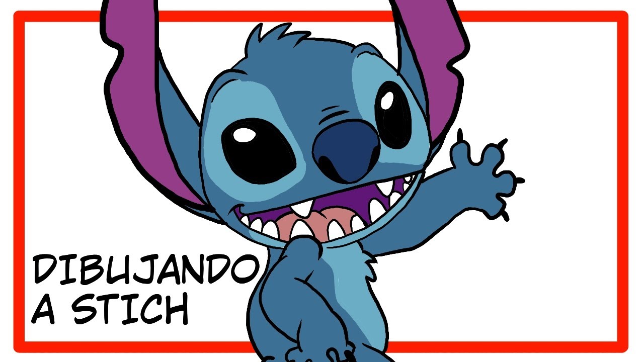 Cómo dibujar a STITCH para principiantes 🫶🏻💯💫🛸 I Disney + CONSEJOS de dibujo - MATI MARQUEZ