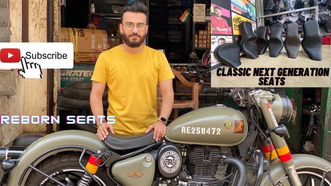 REBORN SEATS | NEXT GEN CLASSIC | LOW RIDER SEATS #classicnextgen #bulletaccessories