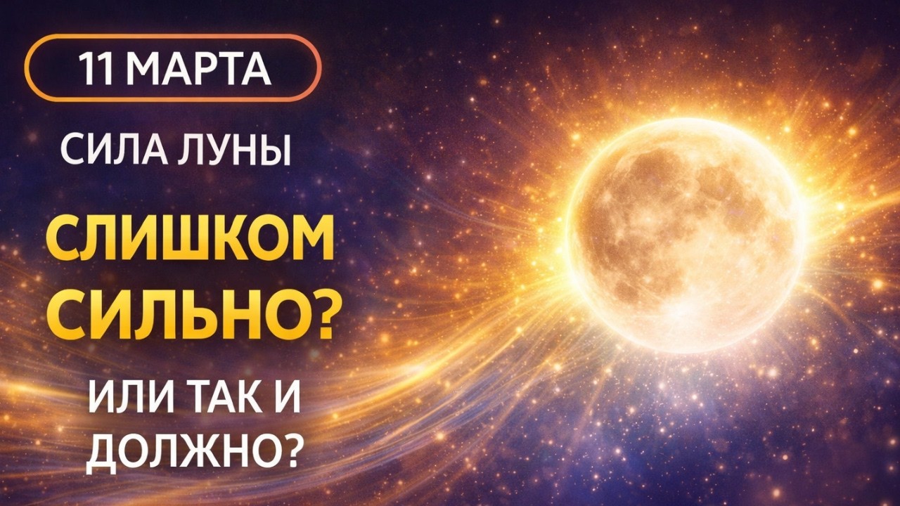 СИЛА ЛУНЫ 11 МАРТА МЕНЯЕТ ВСЁ! РЕДКИЙ ПОРТАЛ 18 ЛЕТ — ВАША СУДЬБА УЖЕ ИЗМЕНИЛАСЬ!