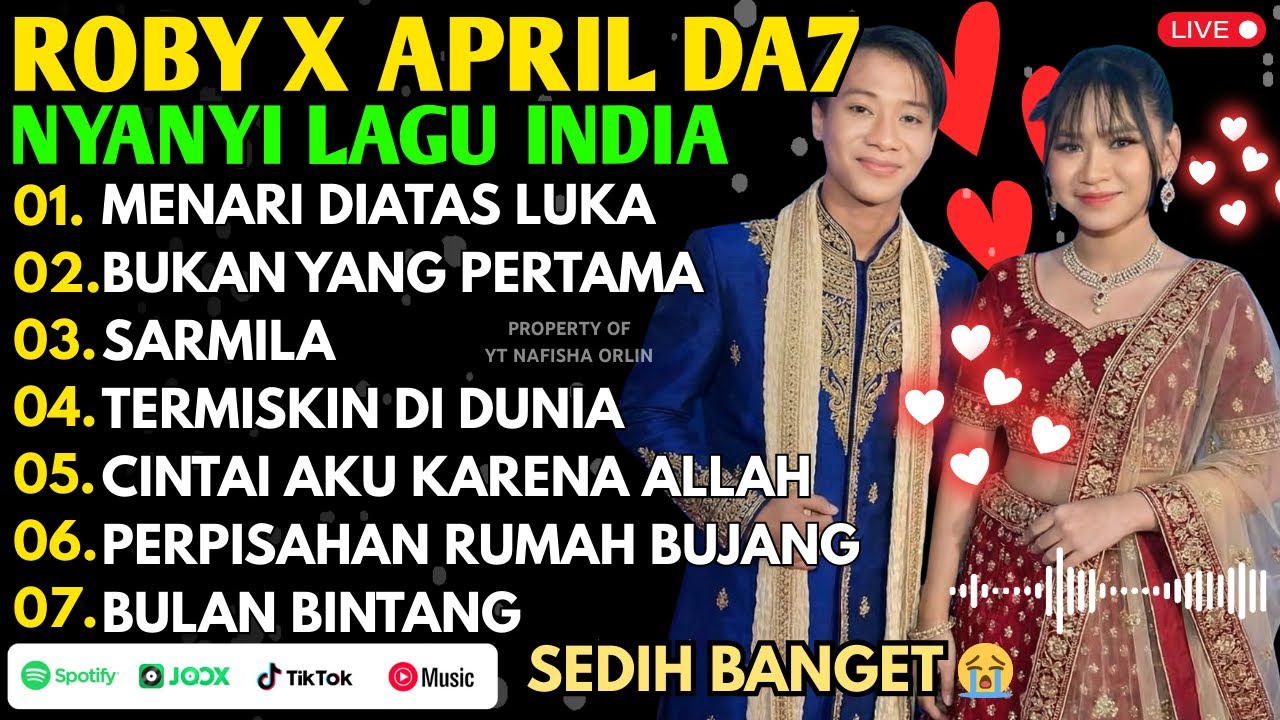 SUMPAH MERINDING 😍 ROBY & APRIL DA7 DUET ❤️ LAGU DANGDUT VERSI INDIA (CENGKOKNYA GILA!)