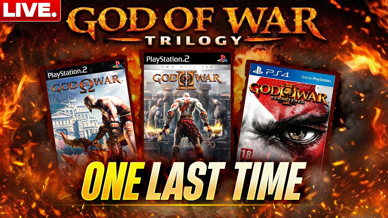 God of War Trilogy Marathon LIVE | One Last Time Before the Remake : Part - 2