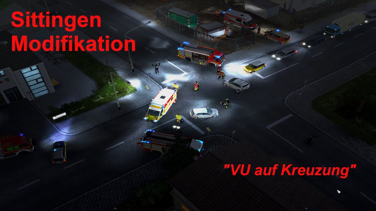 Emergency 4| Sittingen V.1.8.1  "VU1 auf Kreuzung"