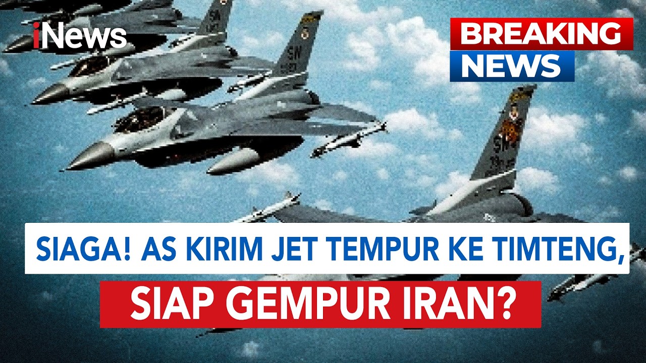 Perang Berlanjut! Jet Tempur AS Tiba di Timur Tengah, Siap Gempur Iran? | BREAKING NEWS