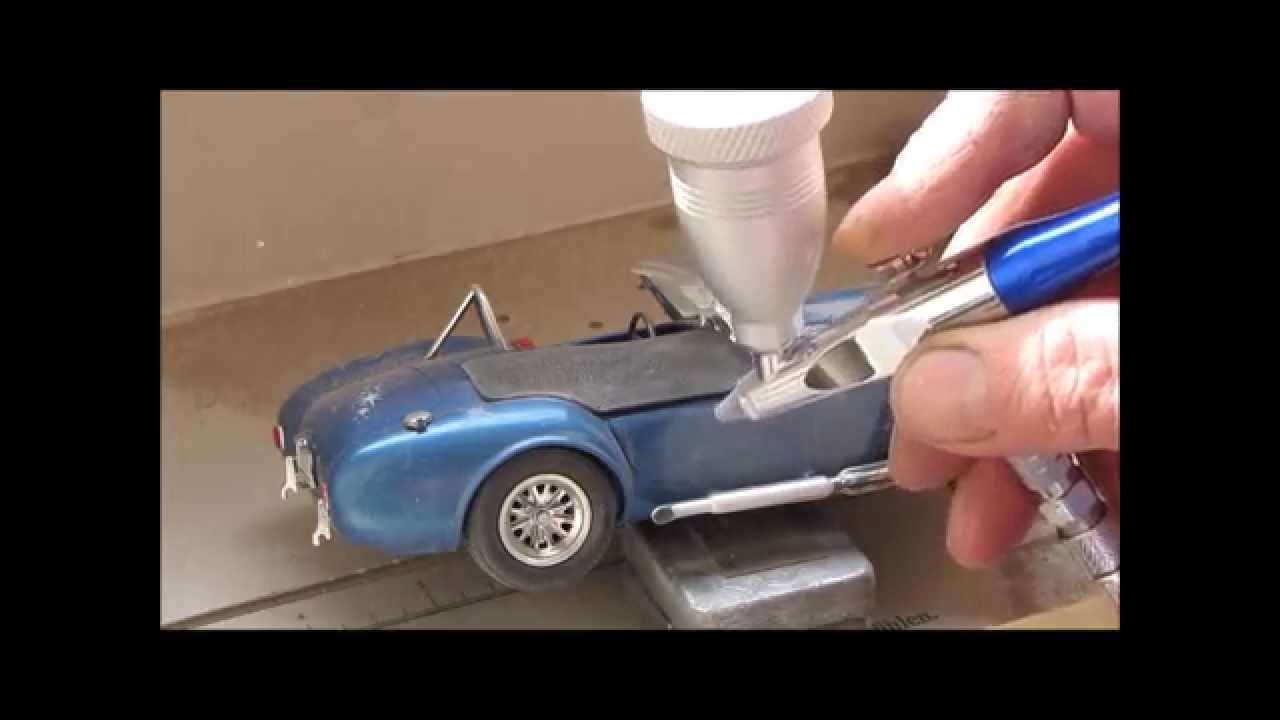 Sandstrahlpistole für Modellbauer!