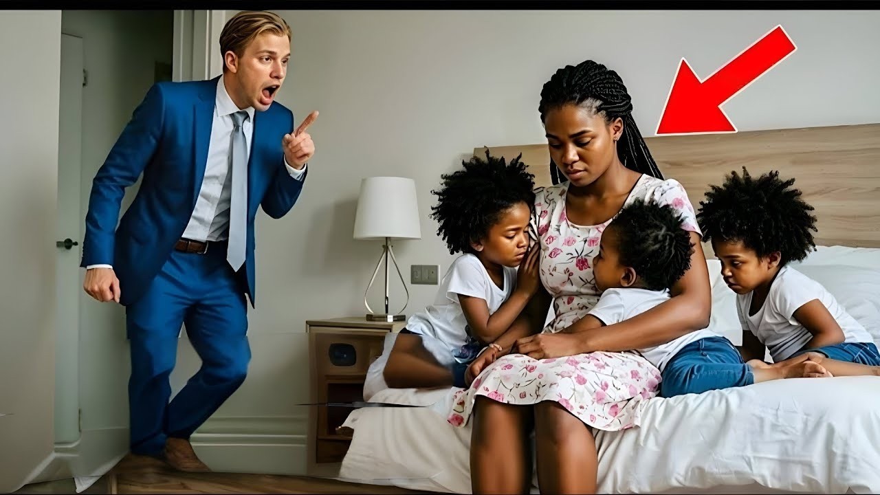 The Millionaire Left His Black Fiancé with Triplets But After a Few Years, He Confronts them Off