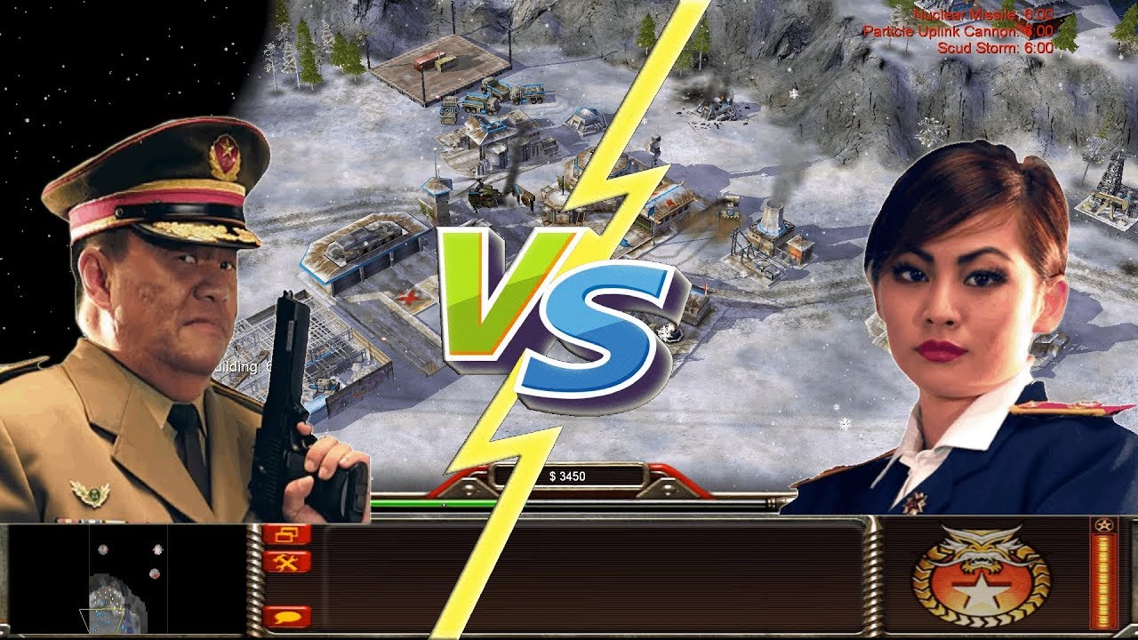 Generals Zero Hour - Challenge - General Kwai vs General Leang - Hard Difficulty