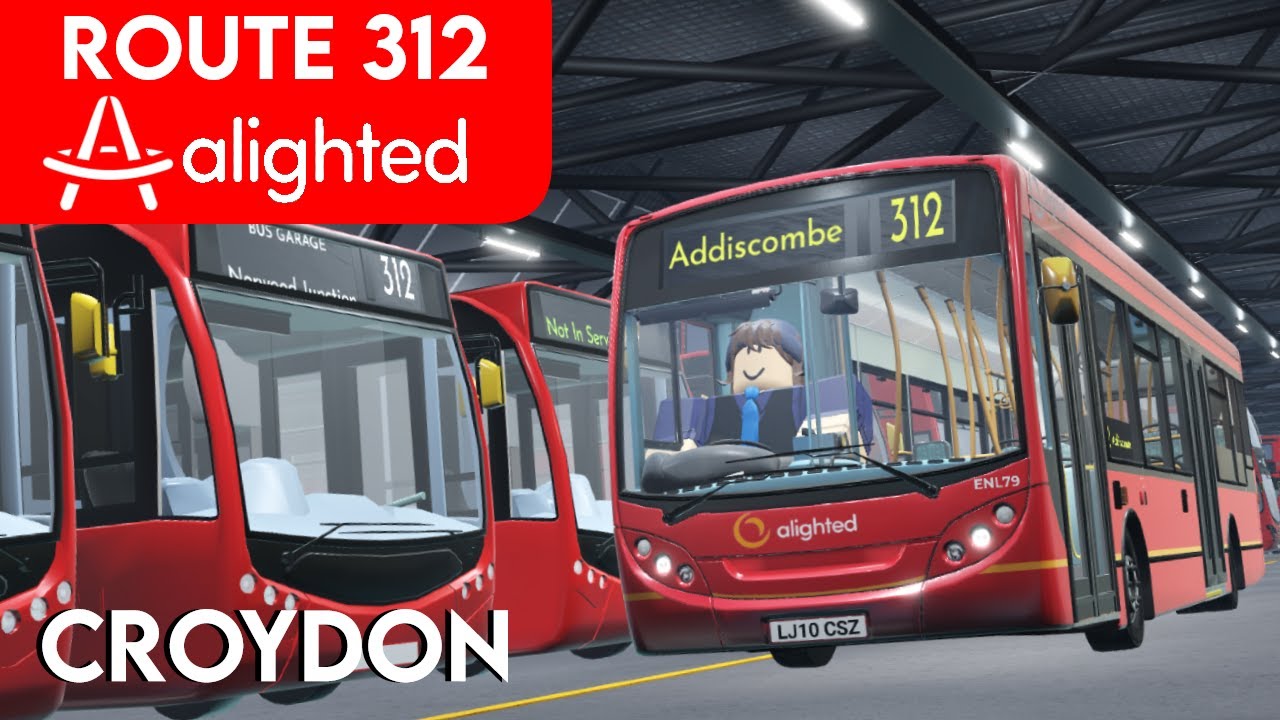 Roblox Croydon | Route 312 | Enviro200 | SIM SERVER