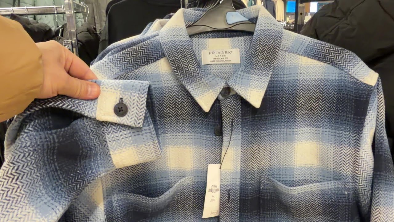 Primark Мужская осенняя новая коллекция 2025 Октябрь