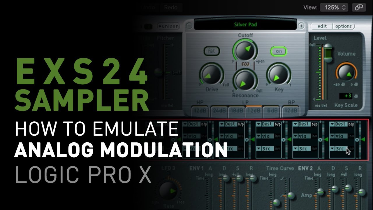 EXS24 Sampler - Magic (And Simple) Modulation Effect | Logic Pro X