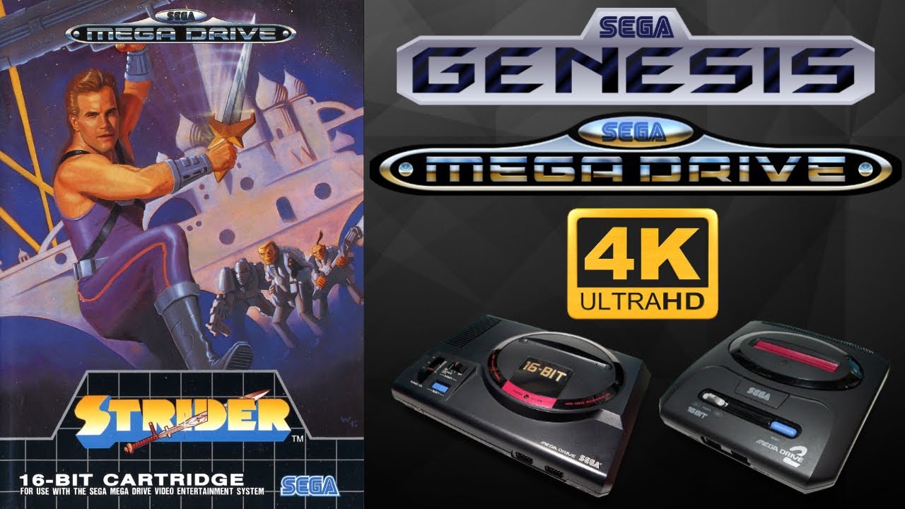 Strider [SEGA GENESIS / MEGA DRIVE] Gameplay Walkthrough FULL GAME [4K60ᶠᵖˢ🔴]
