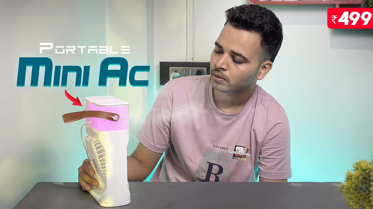 ❄️₹500 Mini Cooler Unboxing & Review 🔥