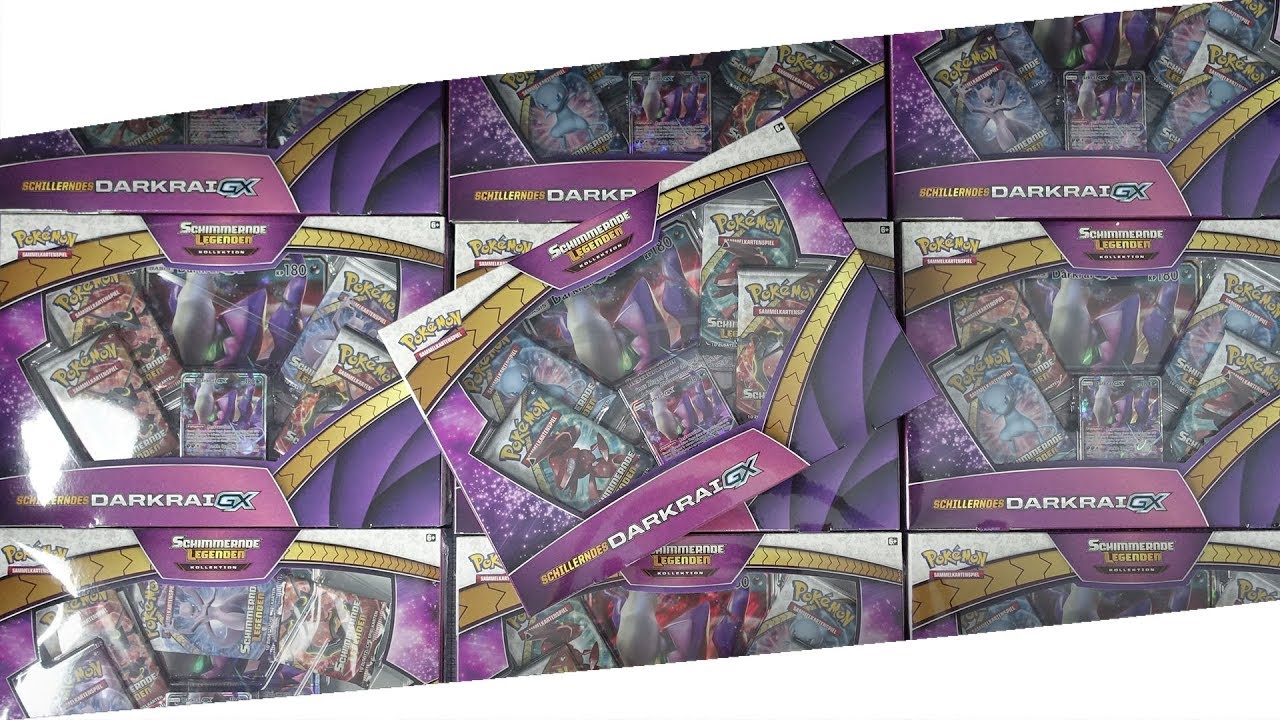 10 DARKRAI GX BOXEN! 200€ WERT! Pokemon Booster Box Opening Unboxing Deutsch