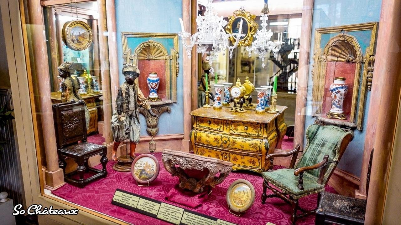 La PLUS GRANDE collection de MOBILIER MINIATURE au monde: CHÂTEAU de Vendeuvre