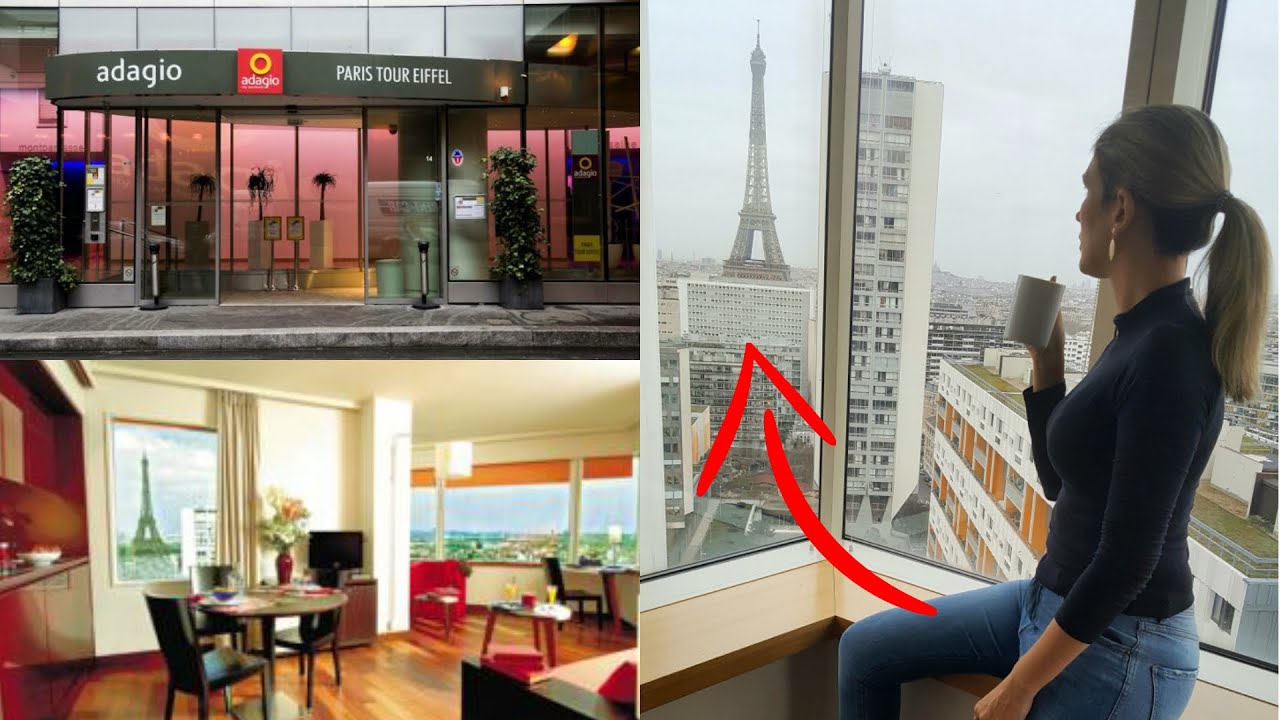 Onde se hospedar em Paris? Adagio Aparthotel. Com vista para a Torre Eiffel.