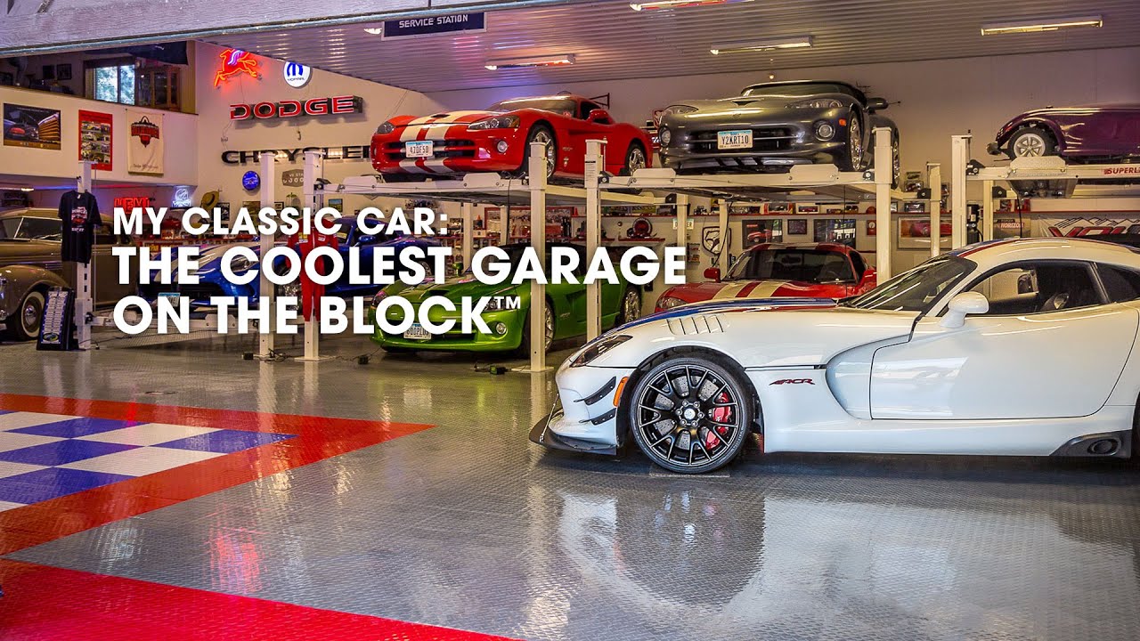 My Classic Car's RACEDECK Coolest Garage Segment - Garage Flooring Review - Shop Tour