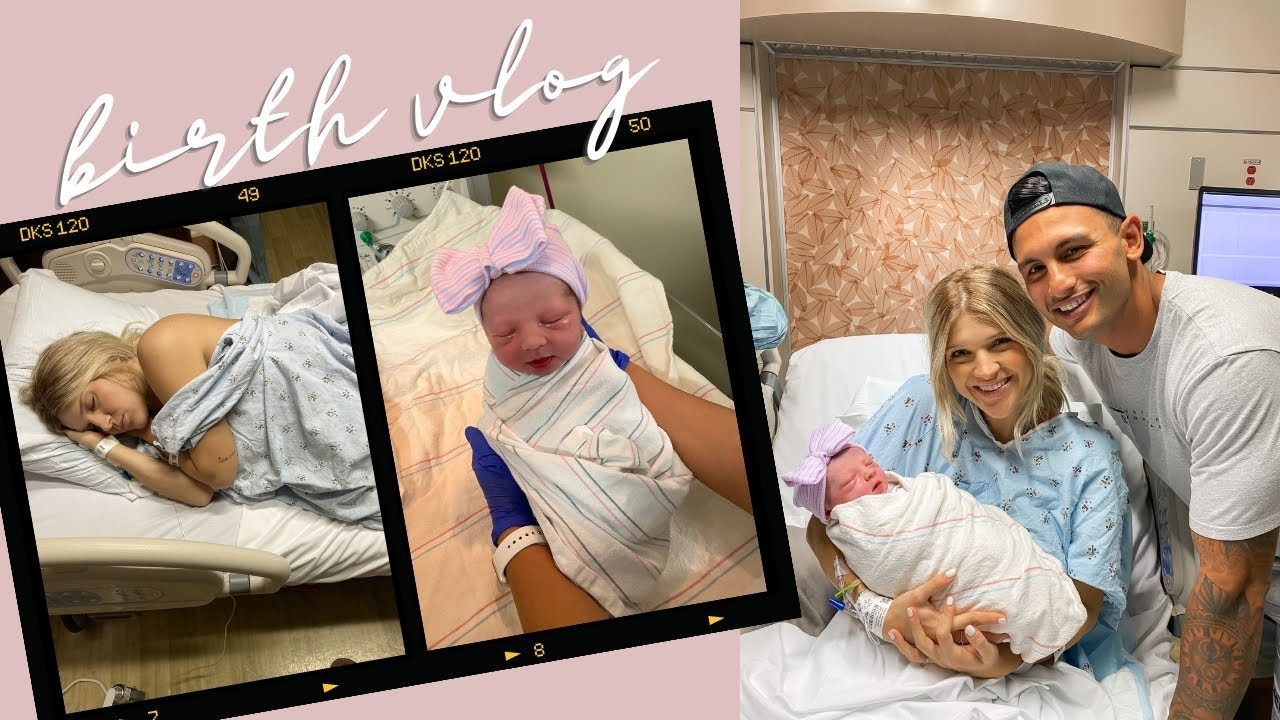 BIRTH VLOG // quick labor & delivery, no epidural