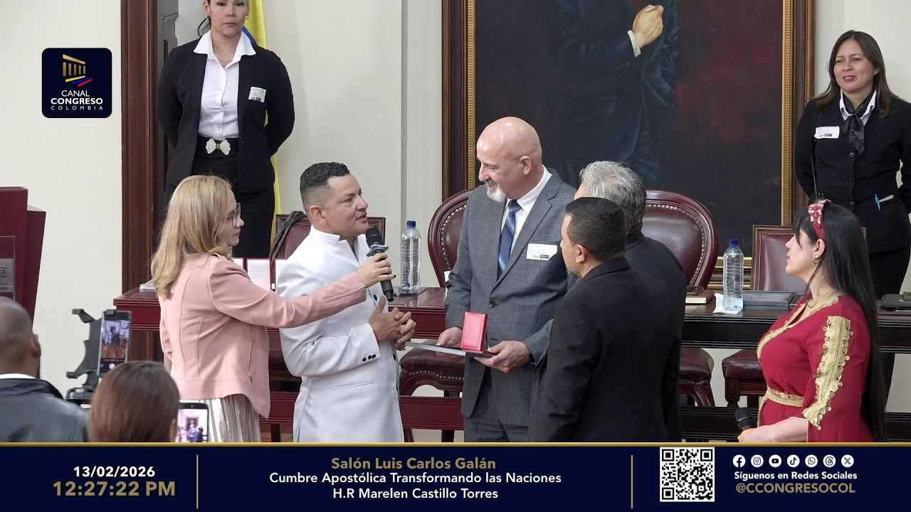 CUMBRE APOSTÓLICA TRANSFORMANDO LAS NACIONES - H.R MARELEN CASTILLO TORRES 13/02/2026