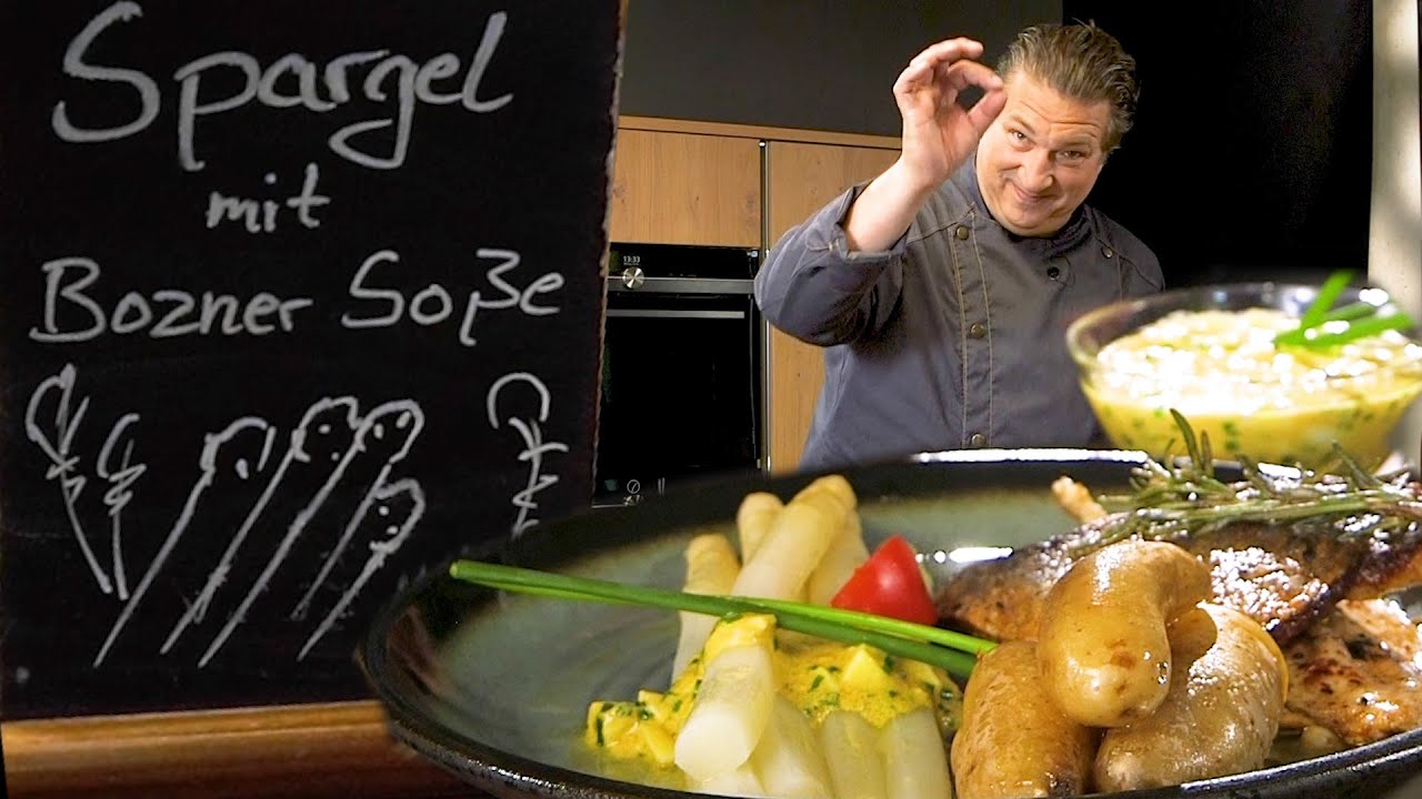 Spargel mit Bozner Sauce und Doradenfilet - Ein (vergessener) Klassiker zur Spargelzeit | DSG