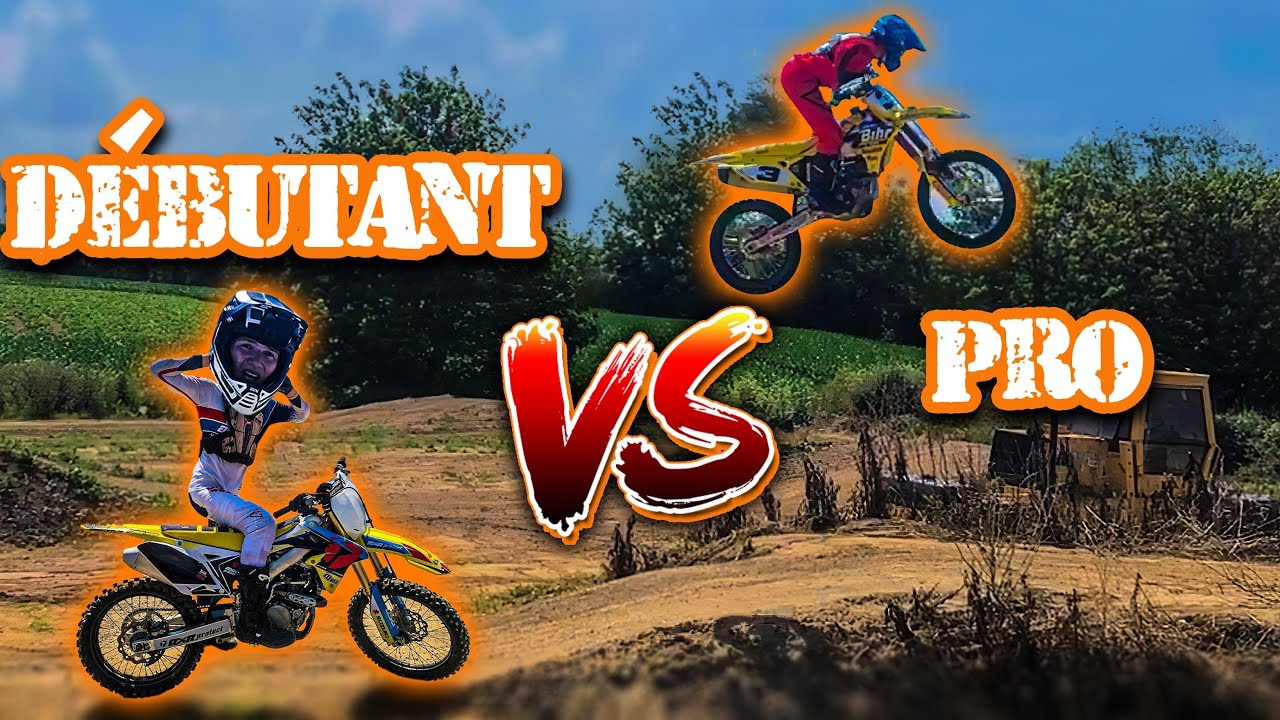 Je défie un pro en motocross !