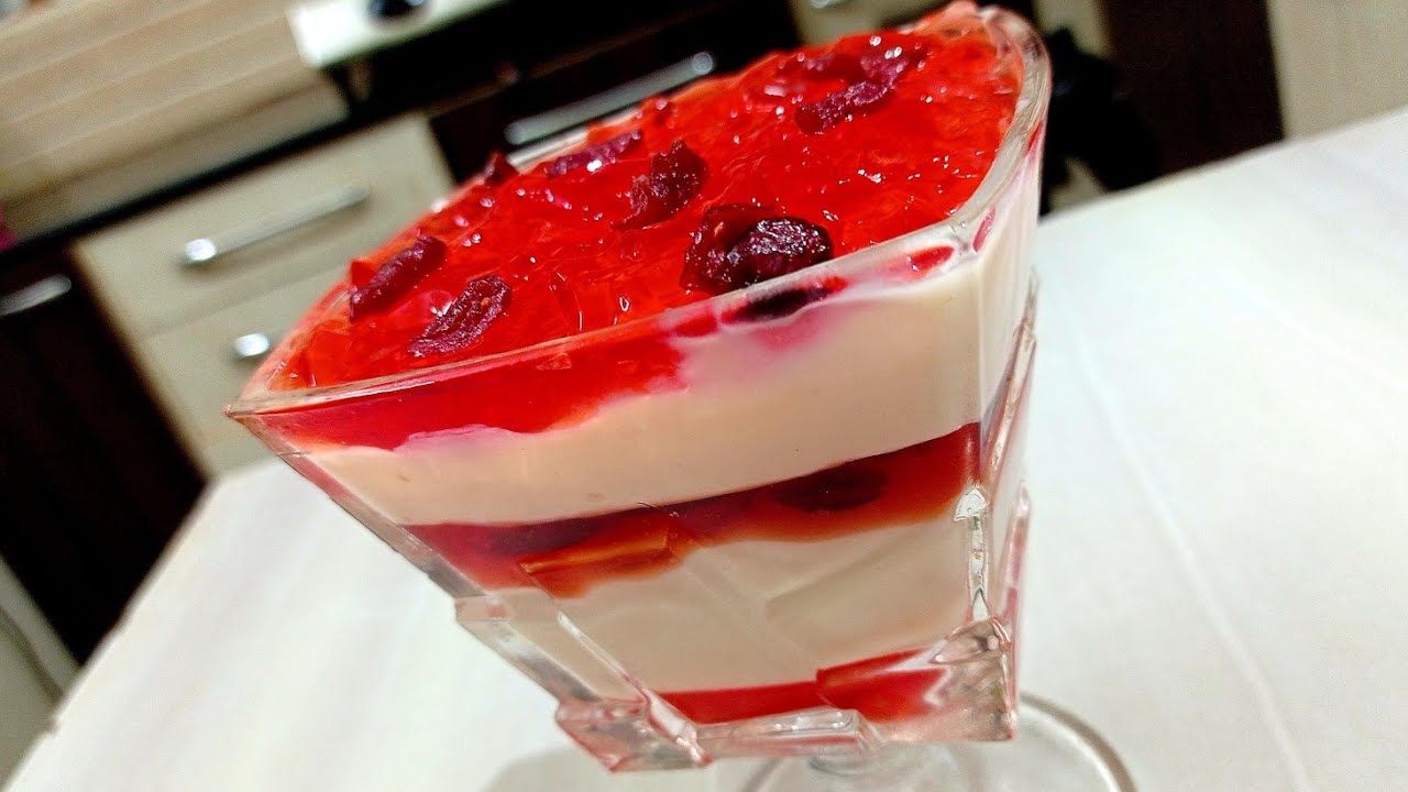 Milk Jello / Jelly Pudding Recipe/ Simply Cook