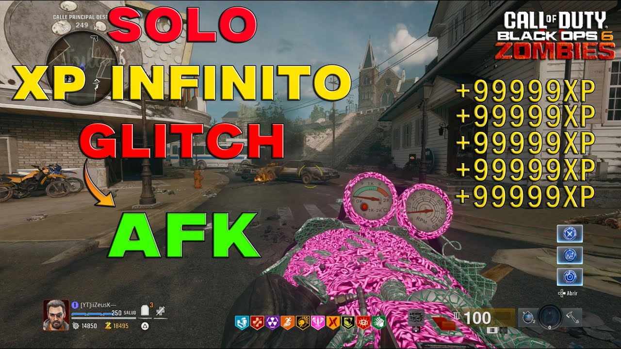 *NUEVO* CALL OF DUTY BLACK 6 ZOMBIES GLITCH AFK SOLO XP INFINITO CHICLES INFINITOS TEMPORADA 3
