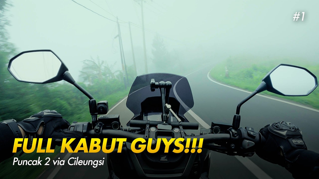 MENEMBUS KABUT PUNCAK 2 VIA CILEUNGSI TERNYATA SEMAGICAL ITU‼️🤩 #part1