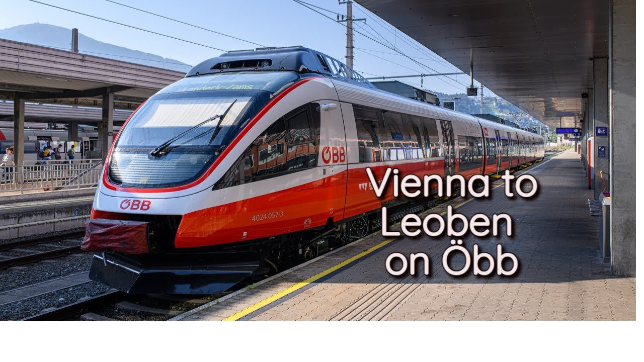 &Ouml;bb Train Journey from Vienna to Leoben - Austria | Von Wien nach Leoben