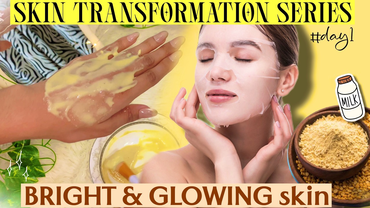Bright and Glowing Transformation Series (Day 1) Get Clear Spotless skin within 5 days✔️💯