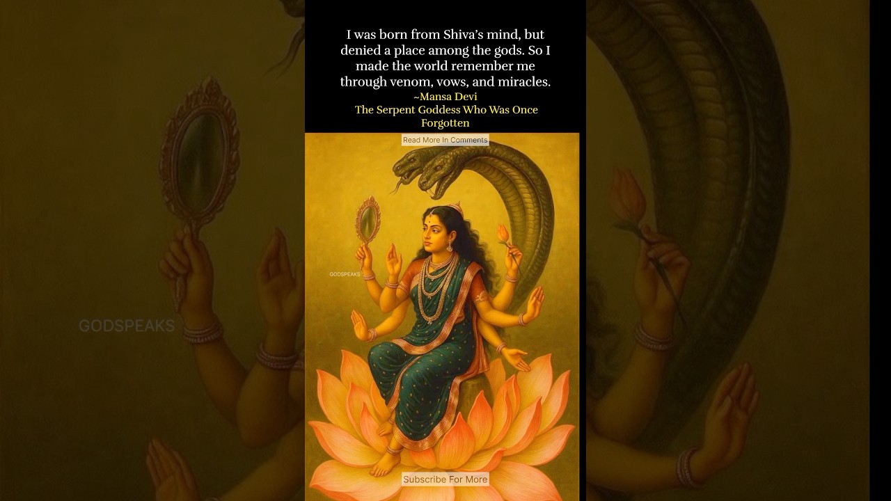 Mansa Devine goddess I grew up hearing about🔶 #mansadevi #mansadevitemple #shorts #maamansadevi