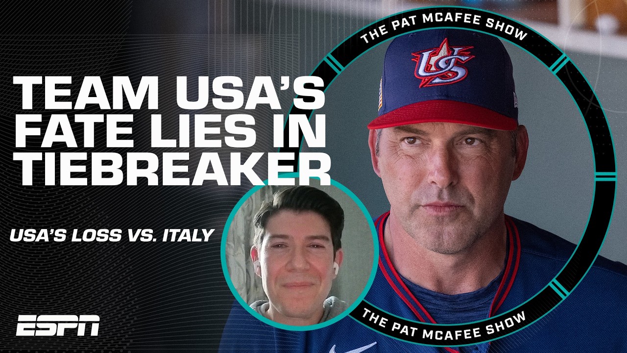‘Pastime or PAST TIME’? Pat McAfee & Jeff Passan talk Team USA’s SHOCKING loss to Italy in WBC