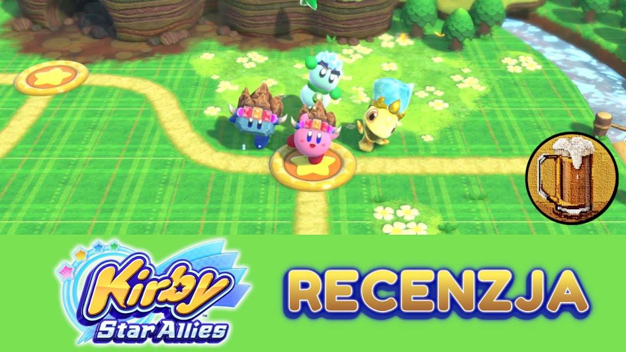 Kirby Star Allies Recenzja + Volfas Engelman Pilzeno Piwna Recenzja