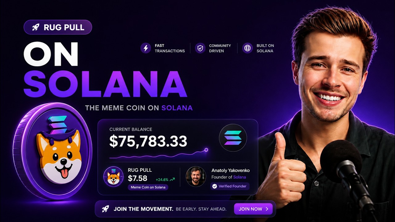 Rug Pull | How To Launch a Meme Coin (Solana 2026)