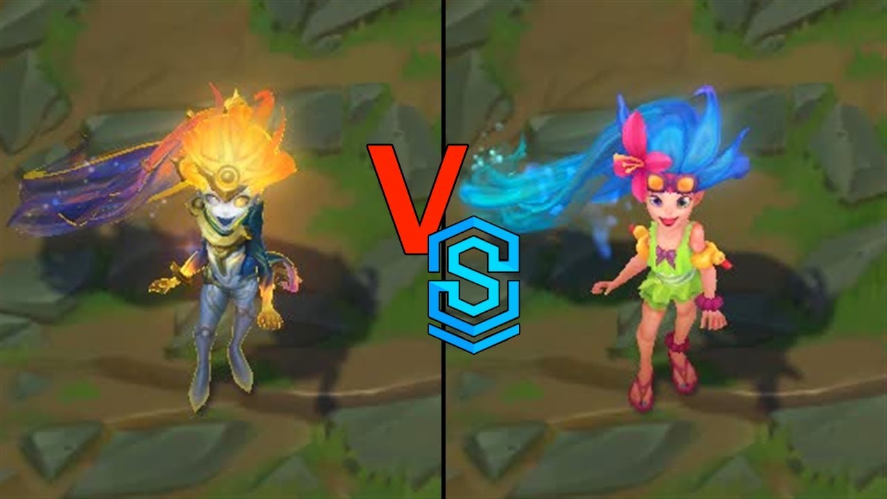 Prestige Eternal Aspect Zoe VS Pool Party Zoe