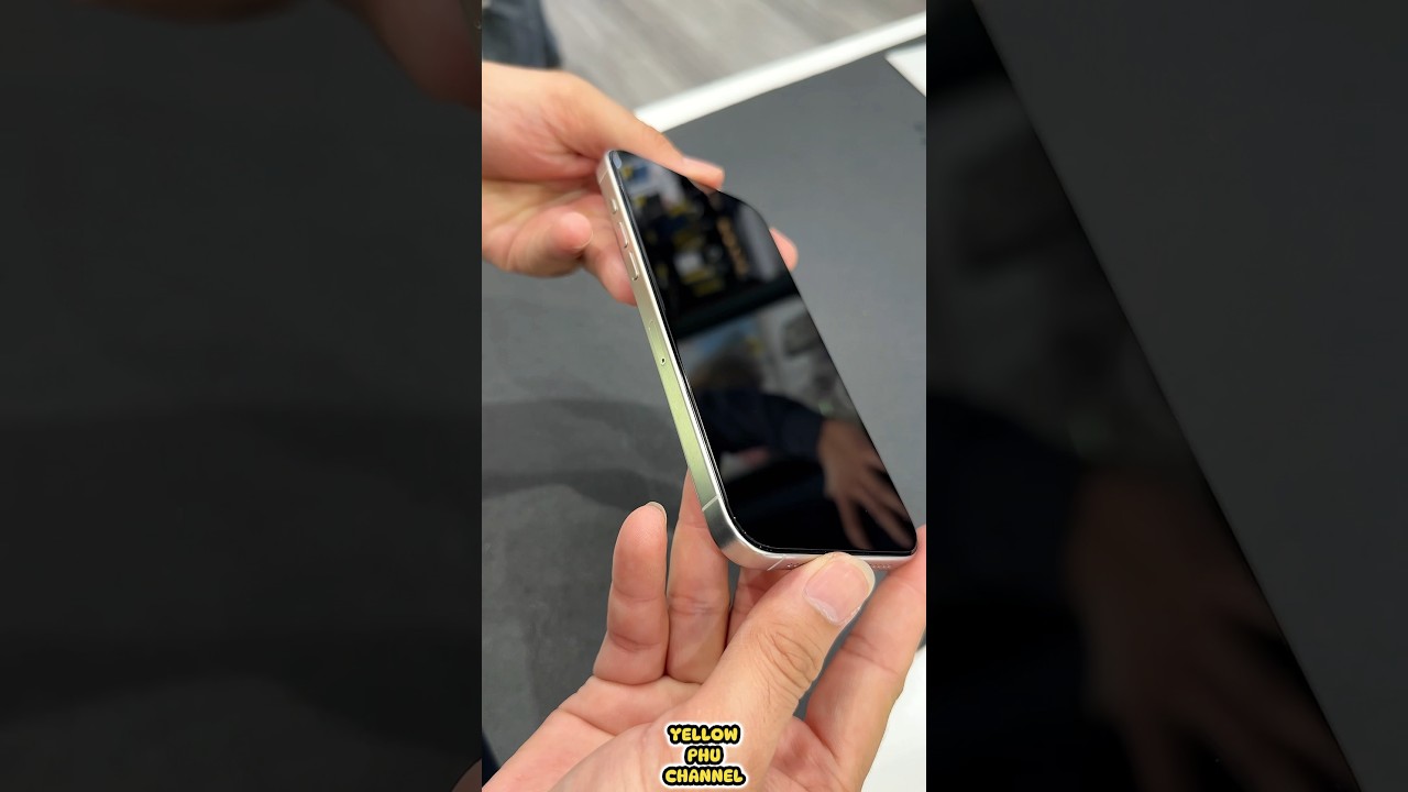 Ultra thin tempered glass only 0.22mm - iPhone 15 Pro Max Screen Protector #shorts
