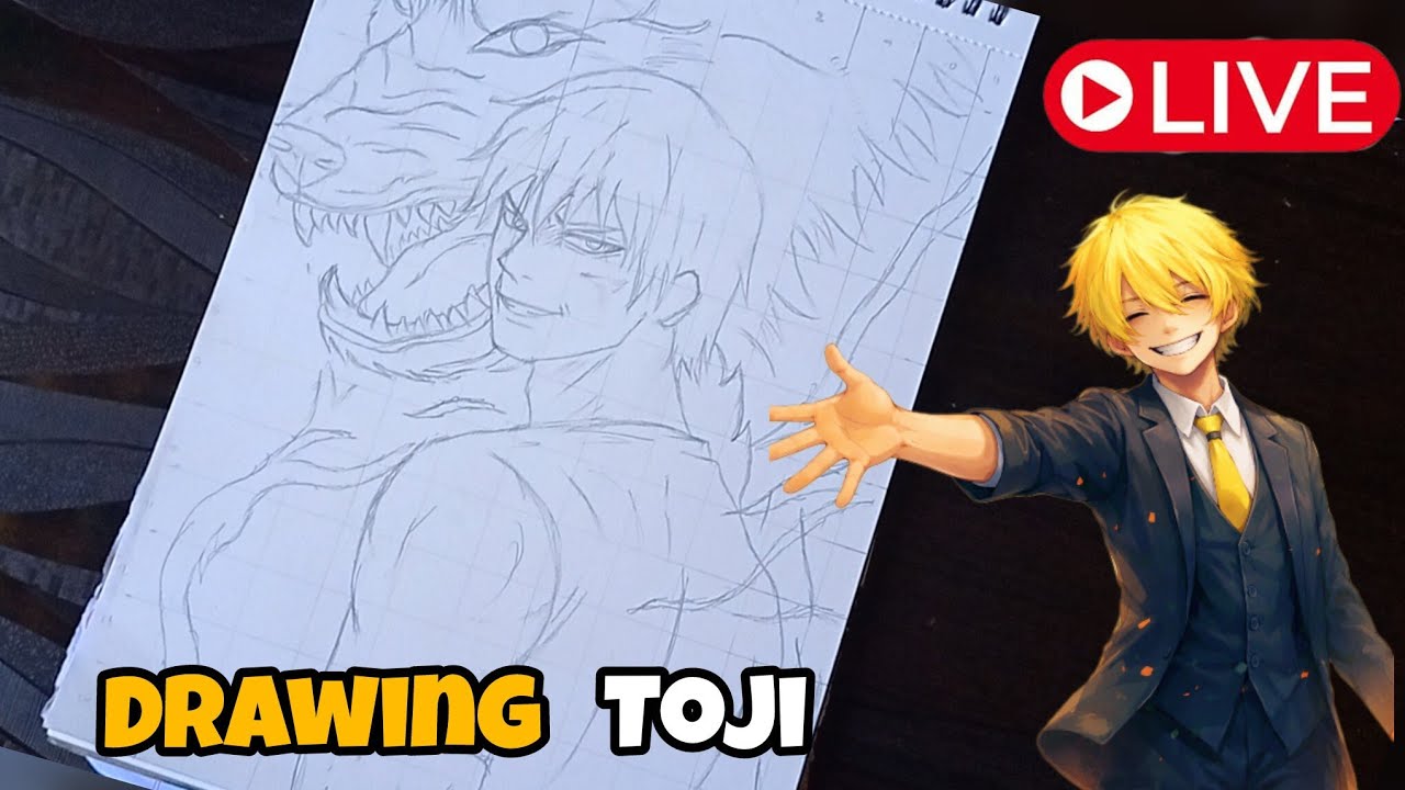 drawing toji live